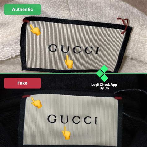 gucci real vs fake hoodie|gucci jacket legit check.